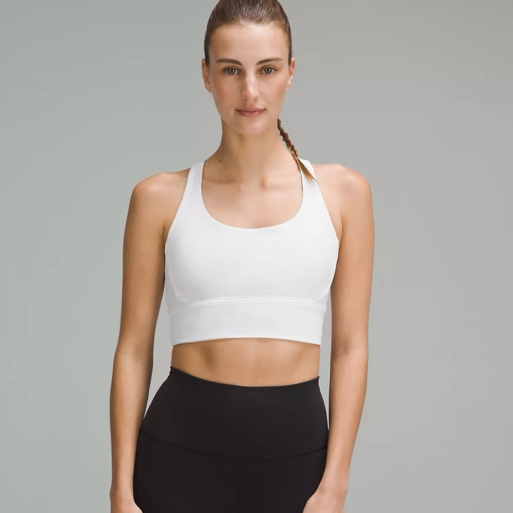 lululemon energy long lined ribbed bra